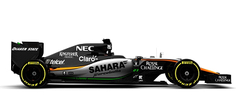 Carro de equipe em 2015