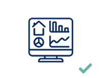 Possibilita o monitoramento da solução por meio de dashboards interativos.